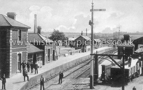 GER Station, Dunmow, Essex. c.1905